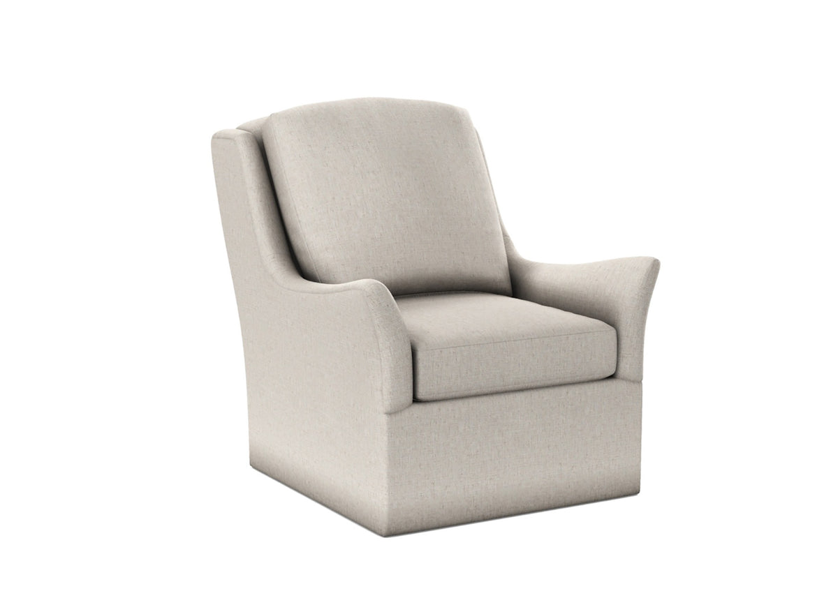 Carrie Shelter Arm Swivel Rocker