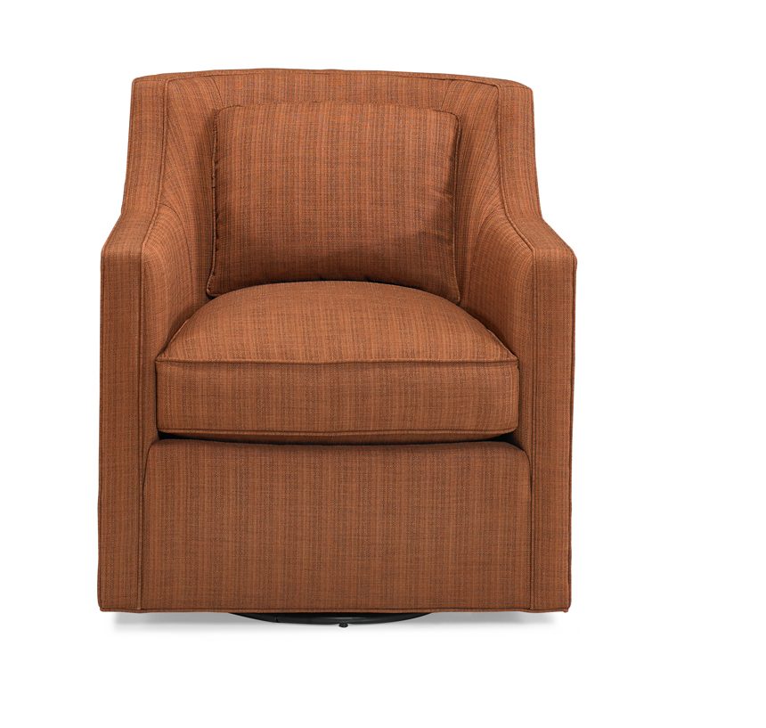 Track Arm Swivel Chair