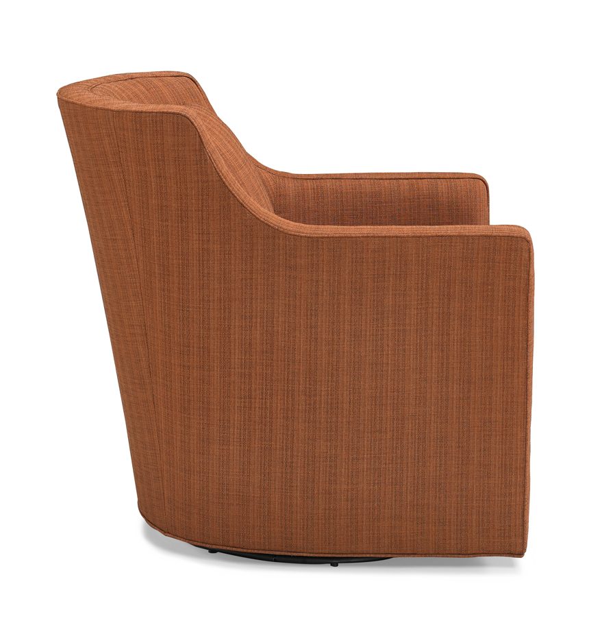 Track Arm Swivel Chair