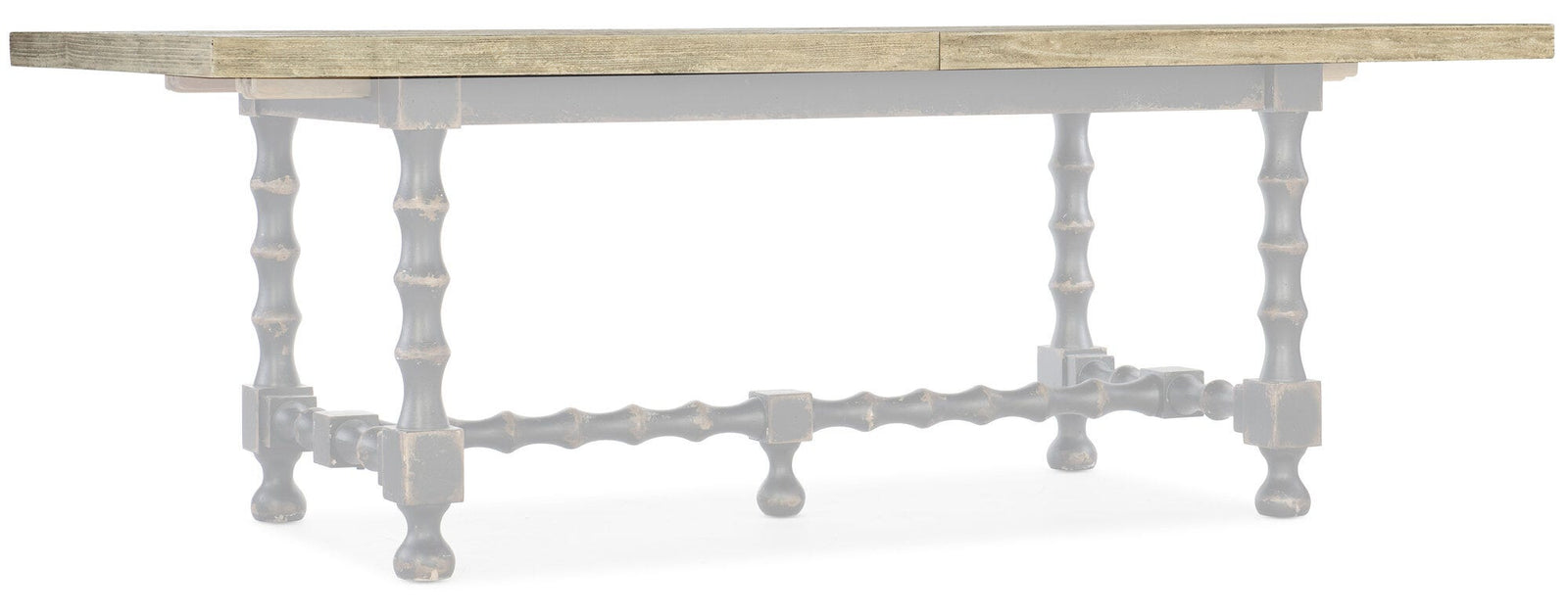 Ciao Bella 84in Trestle Table Top w/ 2-18in Leaves