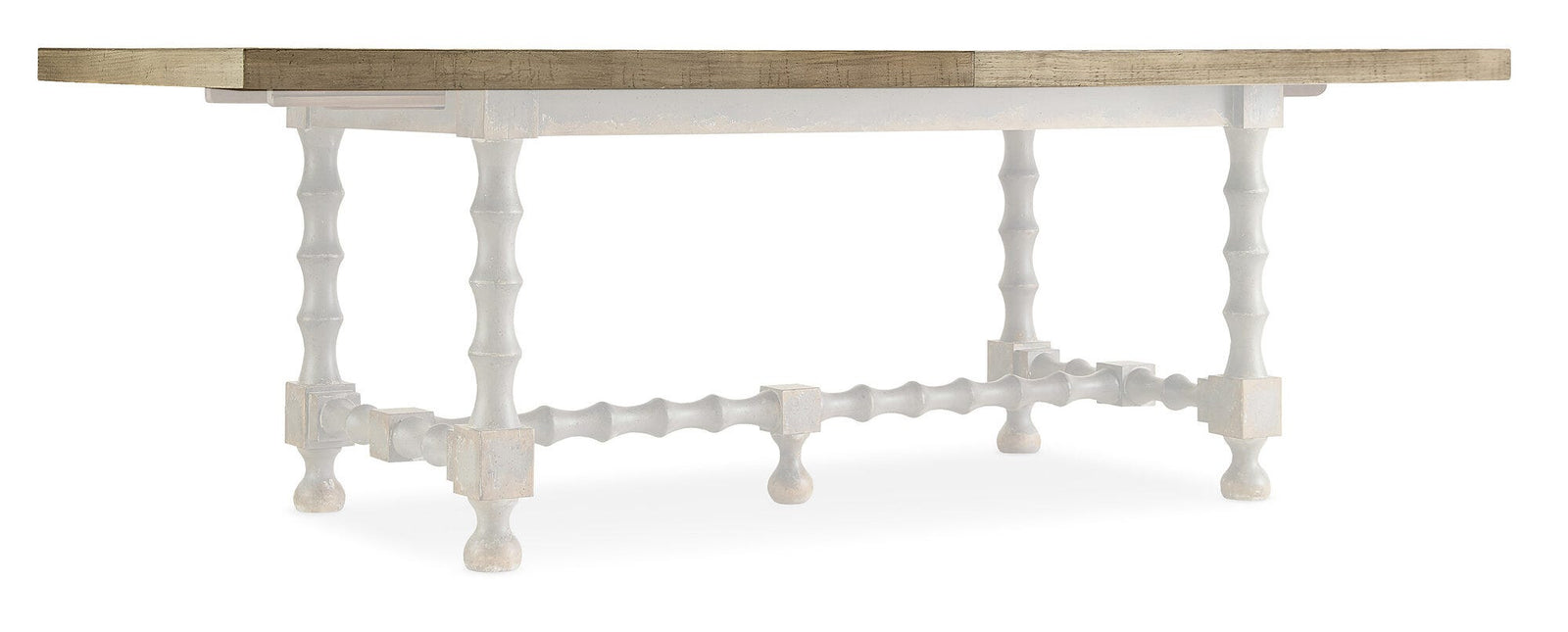 Ciao Bella 84in Trestle Table Top w/ 2-18in Leaves