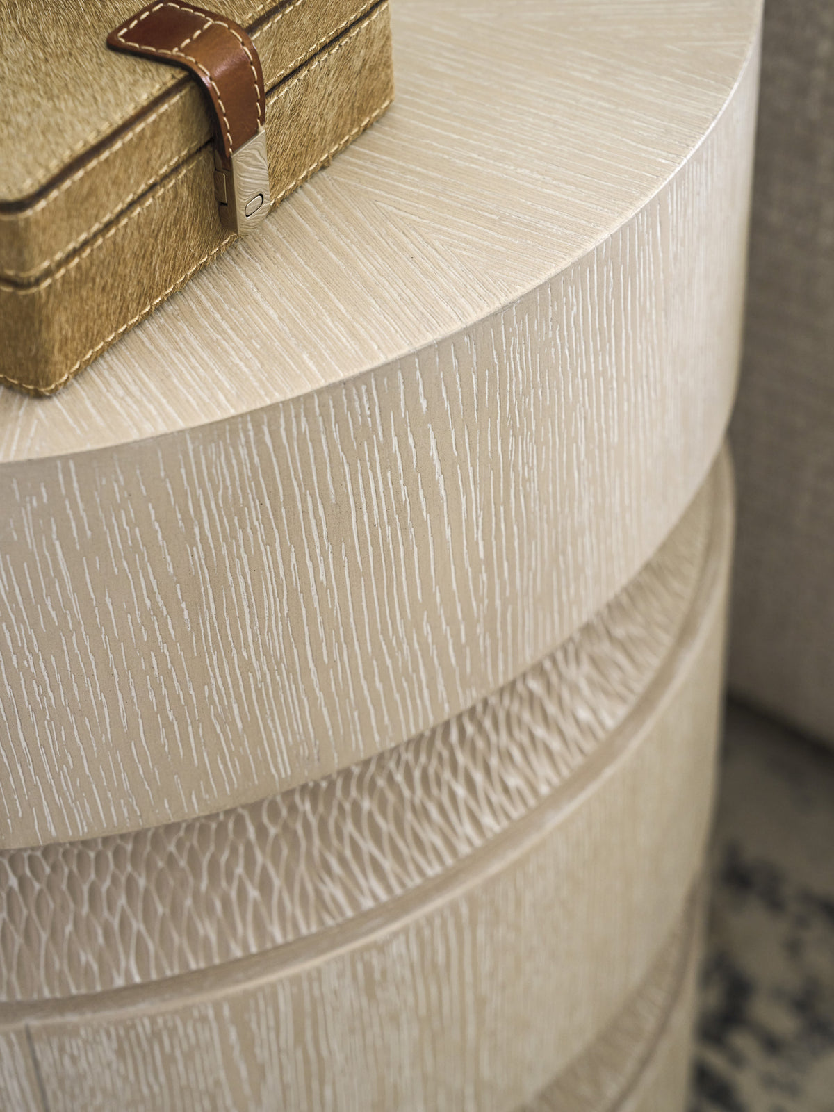 Bianca Round End Table