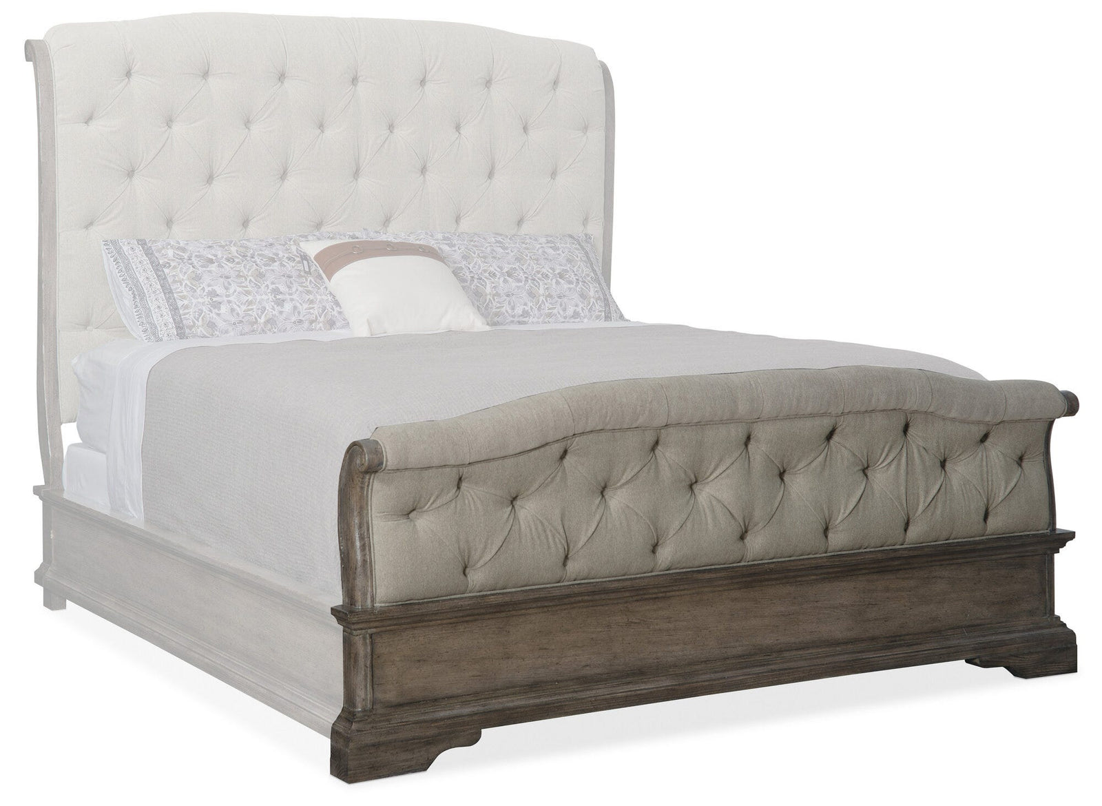 Woodlands 5/0 Upholstered Footboard