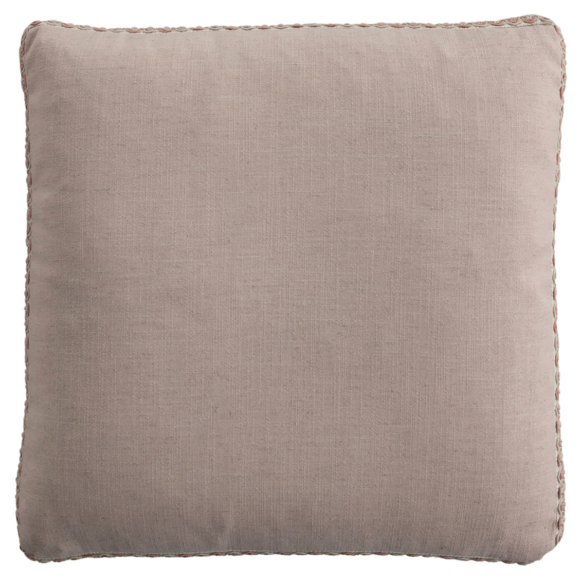 Boxed Blush Feather 26x26