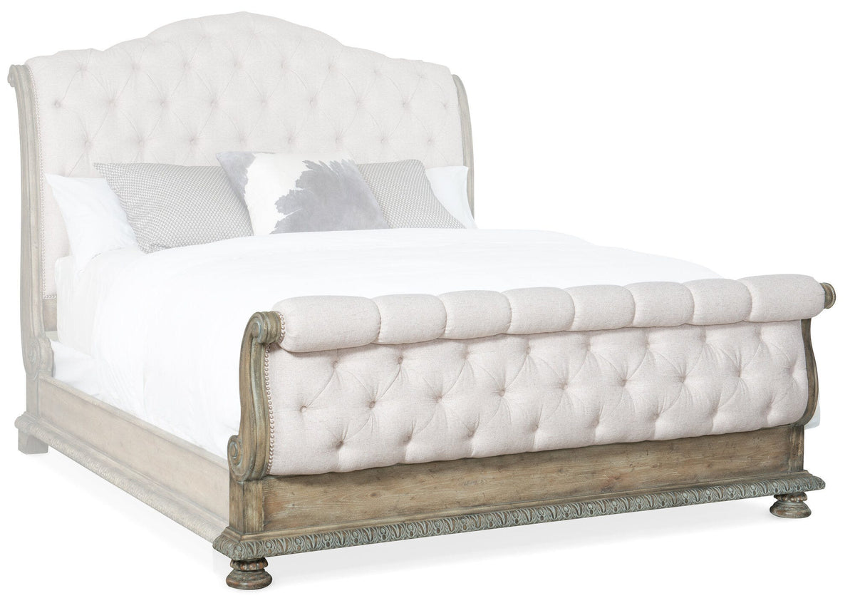 Castella 6/6 Tufted Footboard (C)