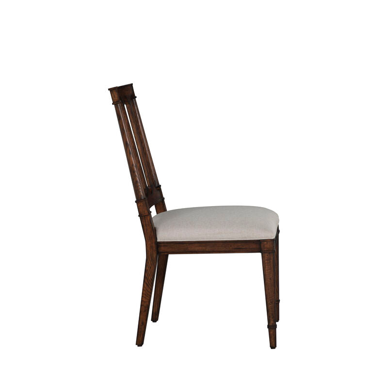 Mathis Dining Side Chair - Rustic Antique Oak