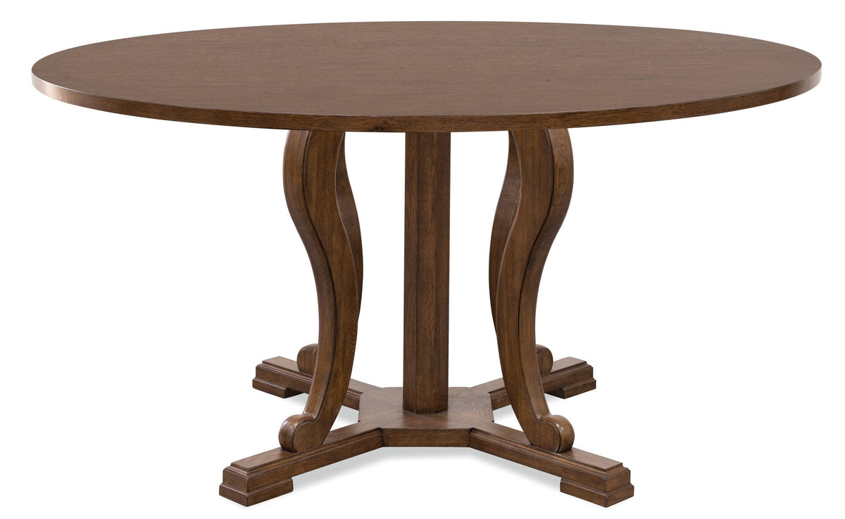 Cashiers Round Drop-Leaf Dining Table