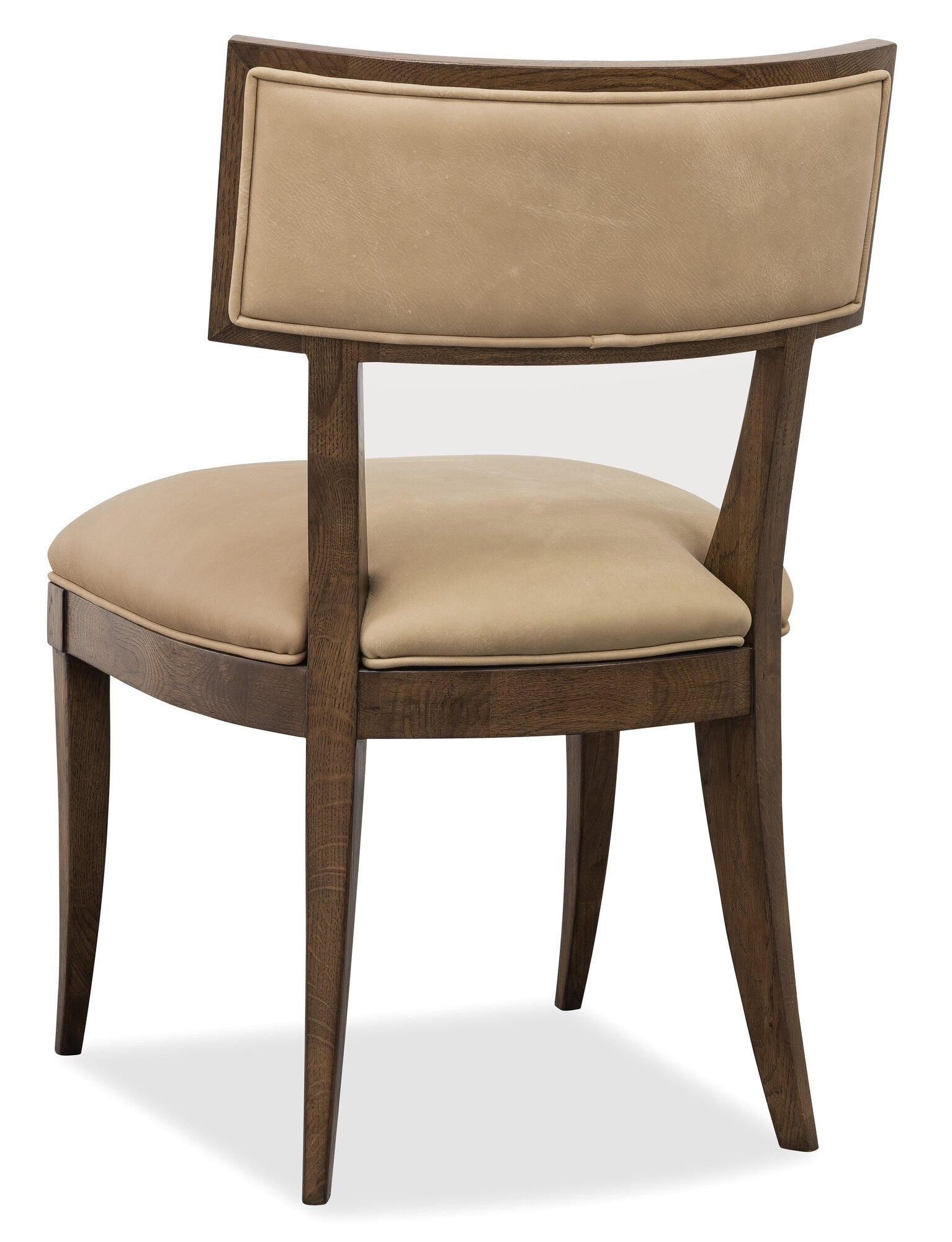 Cashiers Klismos Leather Chair