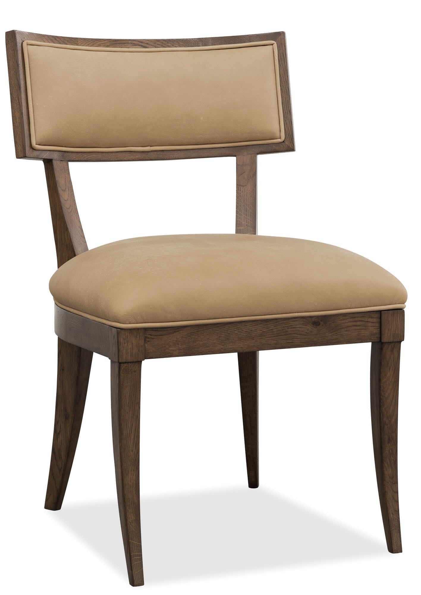 Cashiers Klismos Leather Chair