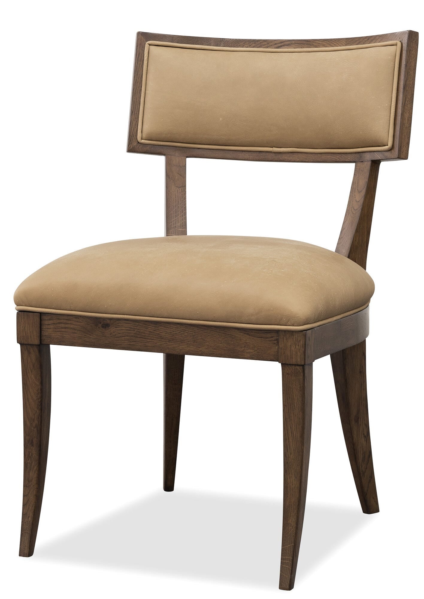 Cashiers Klismos Leather Chair
