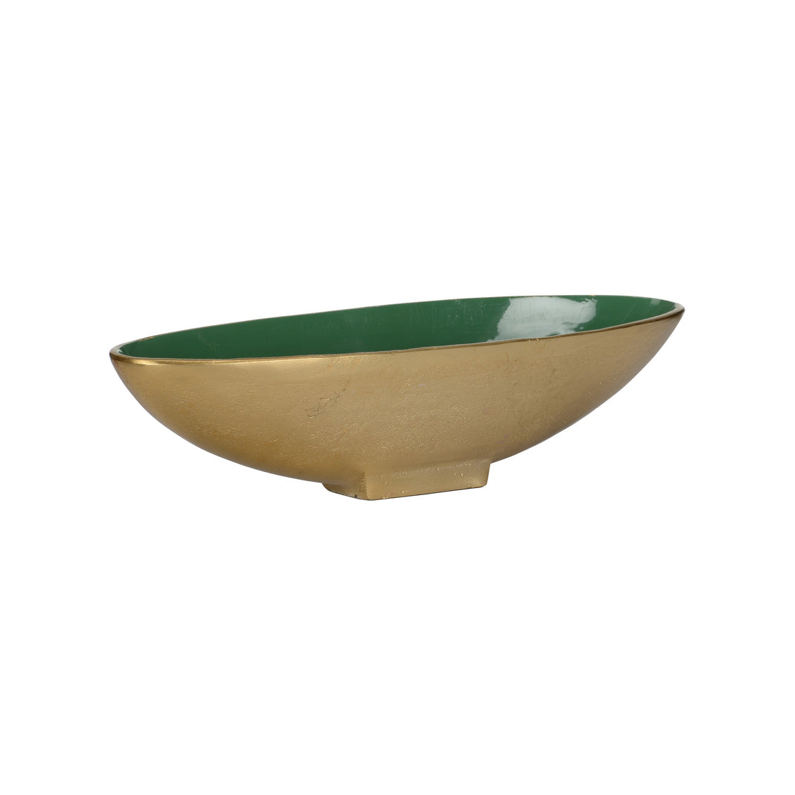Emerald Oval Bowl - LG