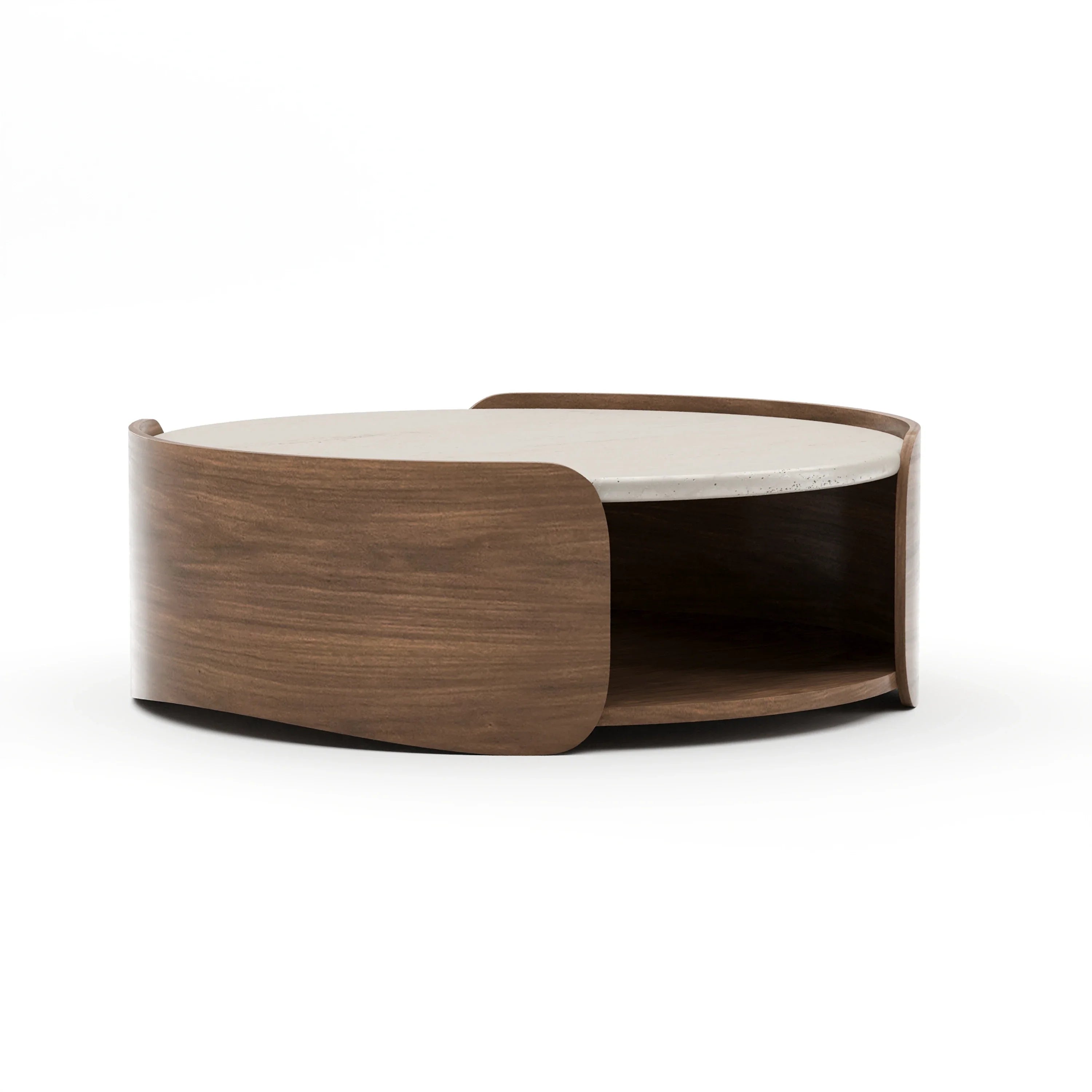 Fleur Open Cocktail Tall – Cocktail Tables by Caracole | Sutter & Vale