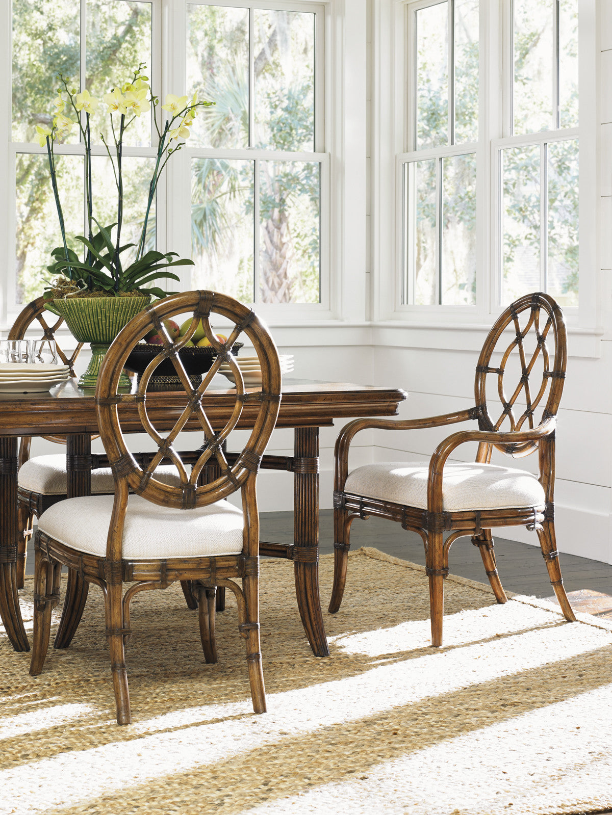 Cedar Key Oval Back Side Chair