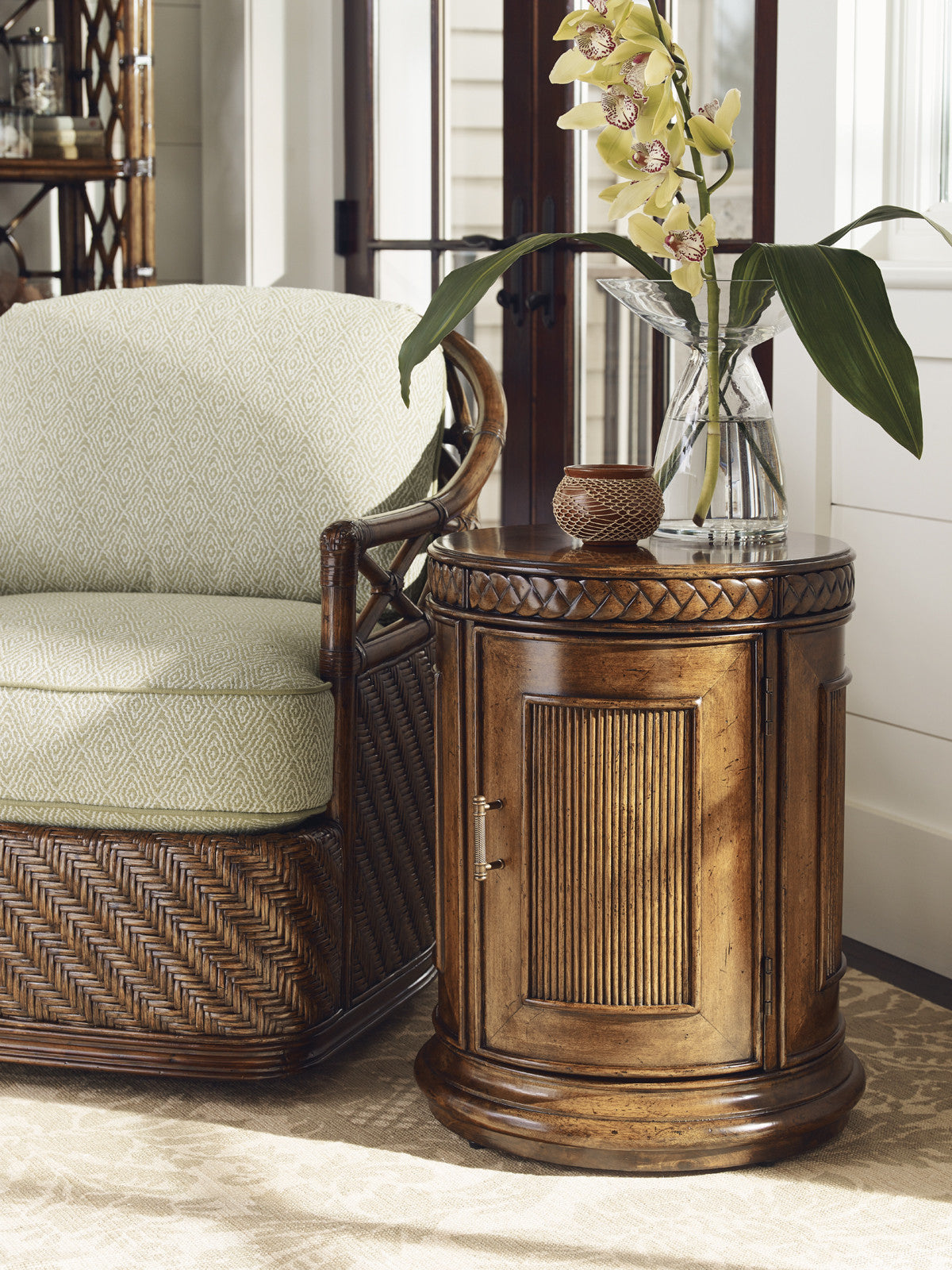 Belize Round End Table