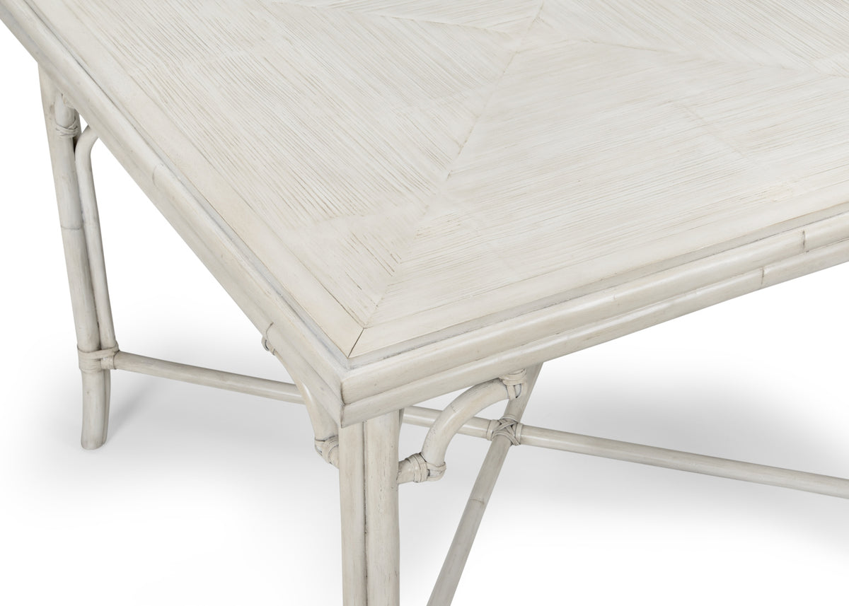 Boca Game Table - Whitewashed