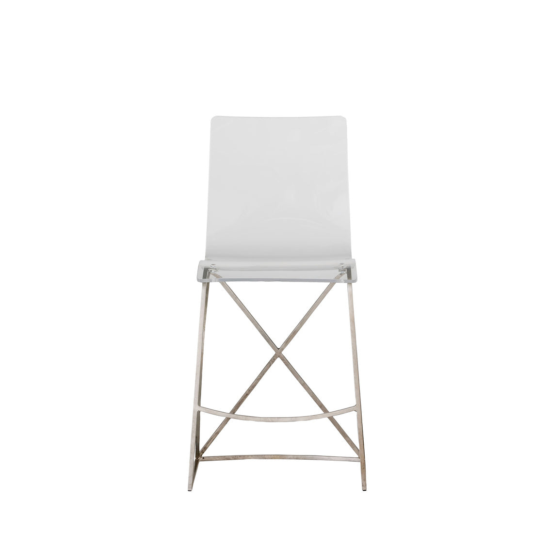 Johnson 24.75' Counter Height Stool - Silver