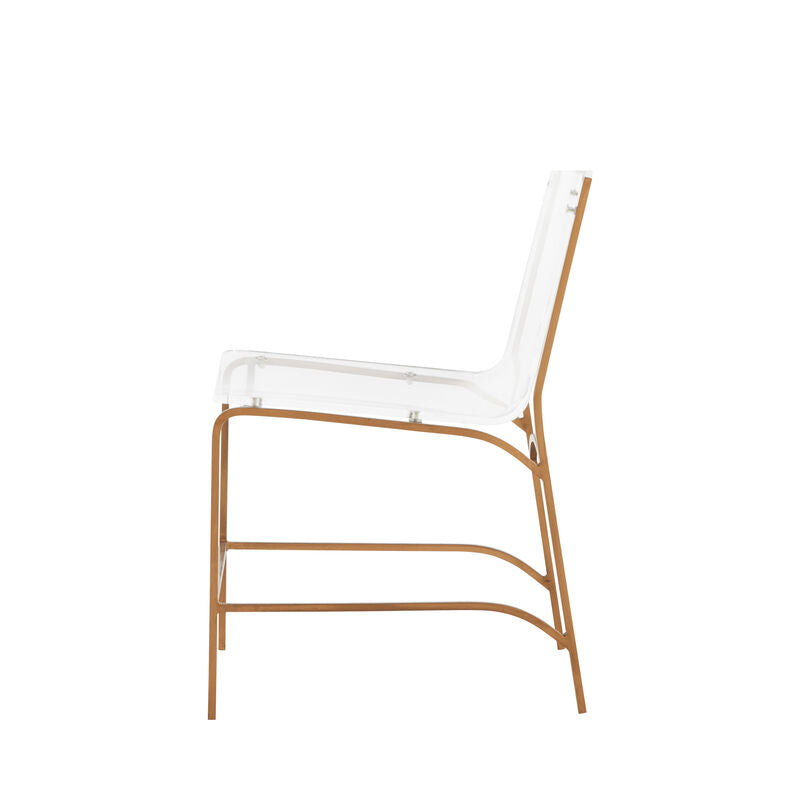 Penelope Dining Chair - Antique Gold