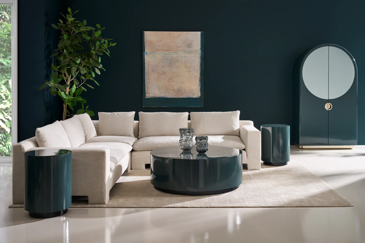 Devon Raf Loveseat Ivory