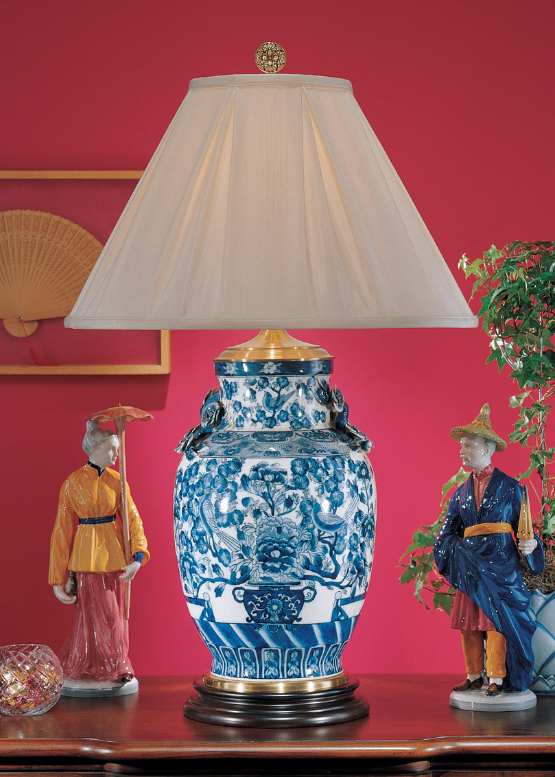 Flowers Overflowing Lamp