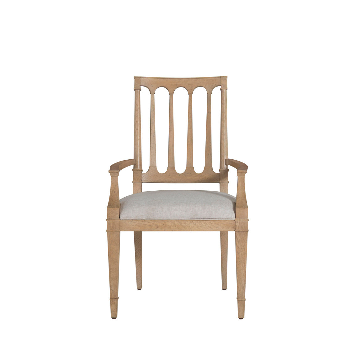 Mathis Dining Arm Chair - Rustic French Oak