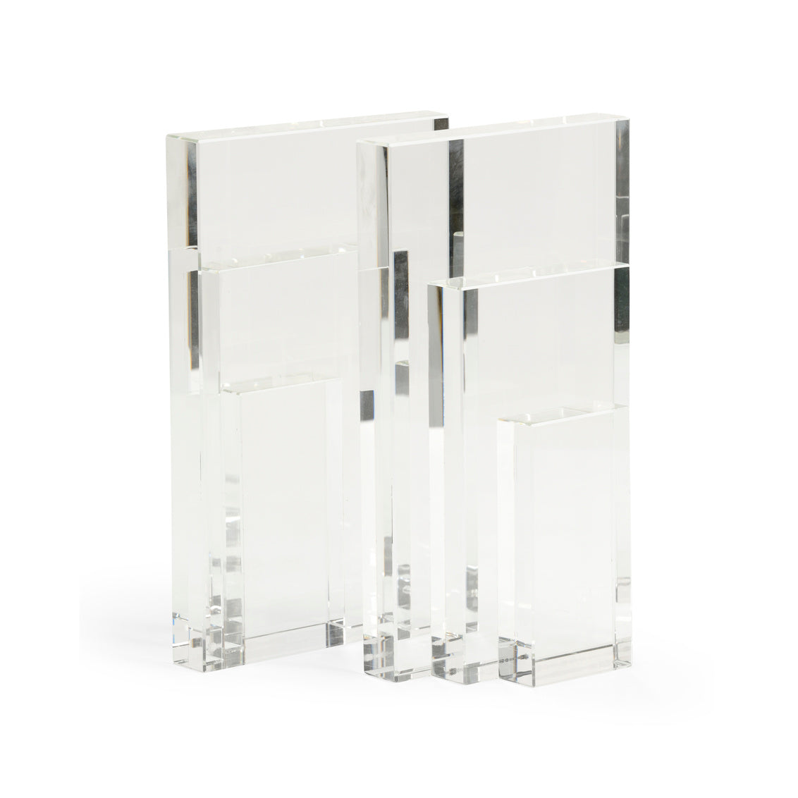 Crystal Bookends (Pr) in 10 / Crystal - Chelsea House