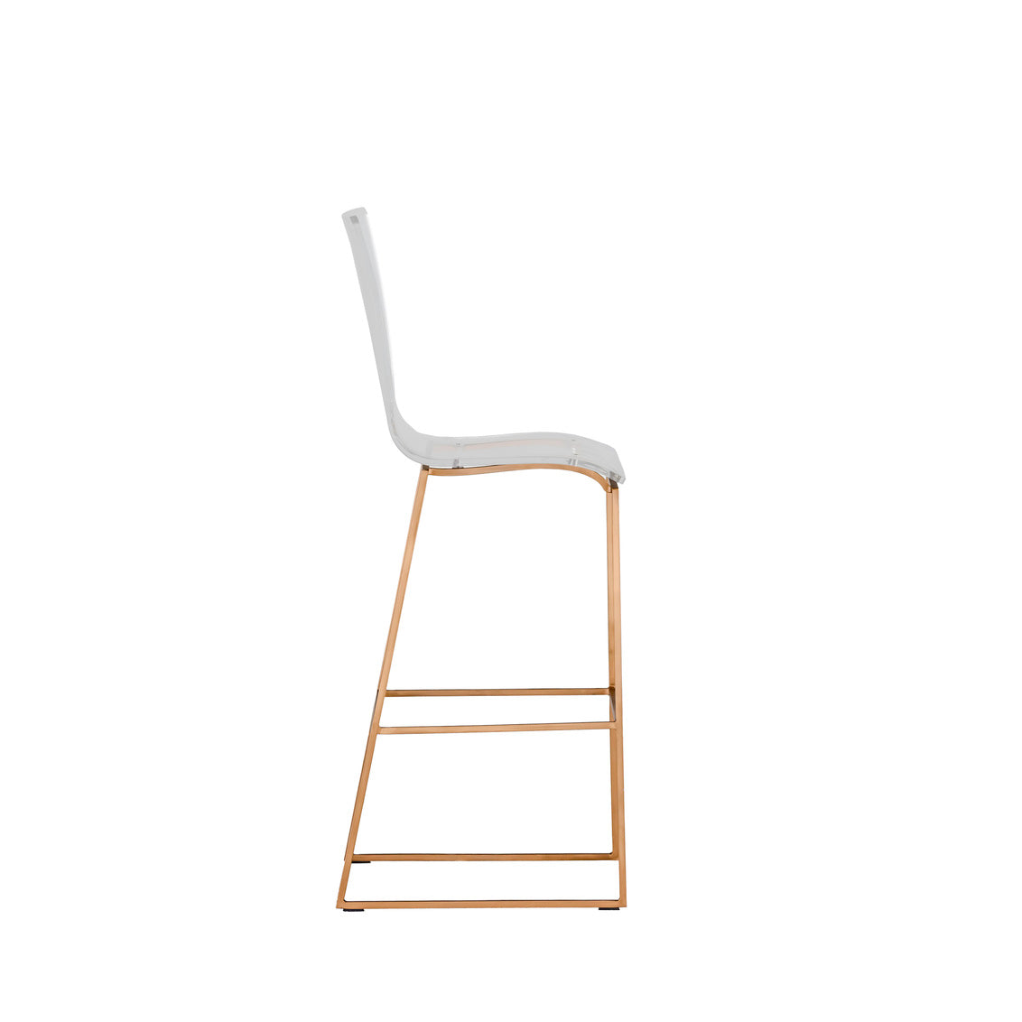 King 30.25' Bar Height Stool - Gold