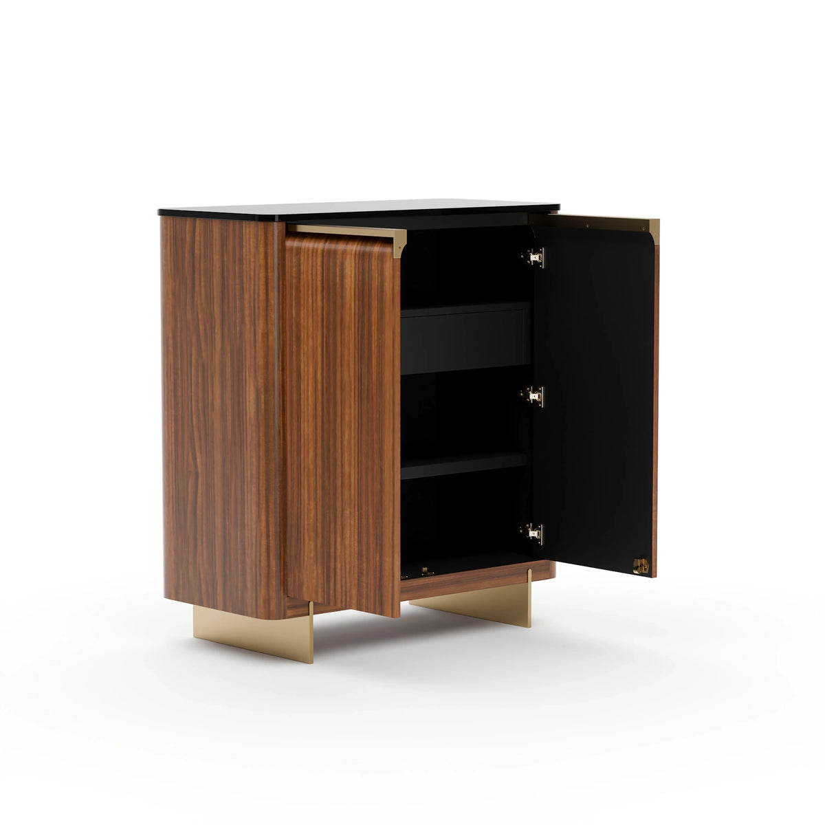 Altura Glass Top Hall Chest