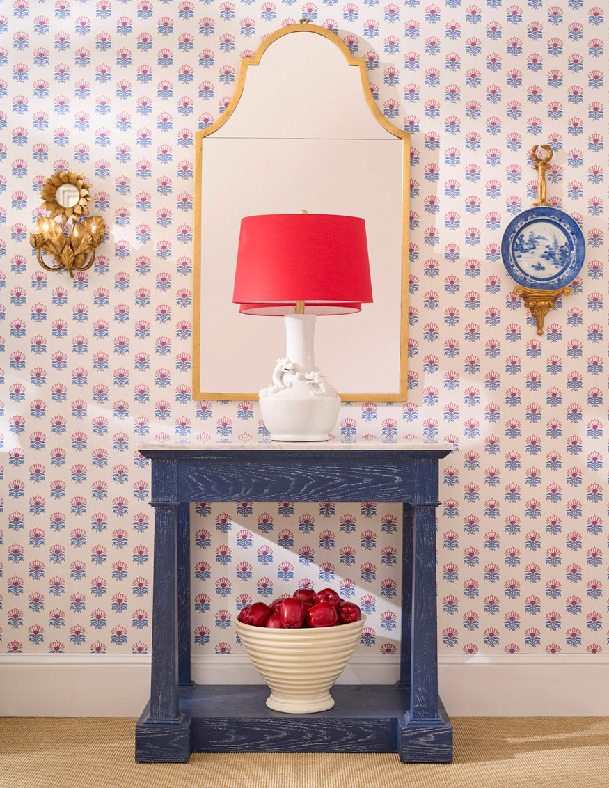 Pinyin Table Lamp in White Glaze / Ceramic/Porcelain - Chelsea House