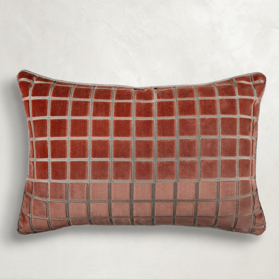 Checkered Terracotta Poly 14x24