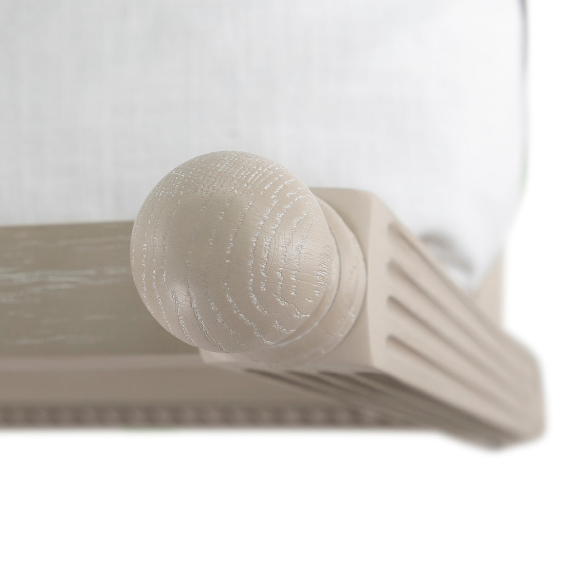 Caroline Queen Bed - White