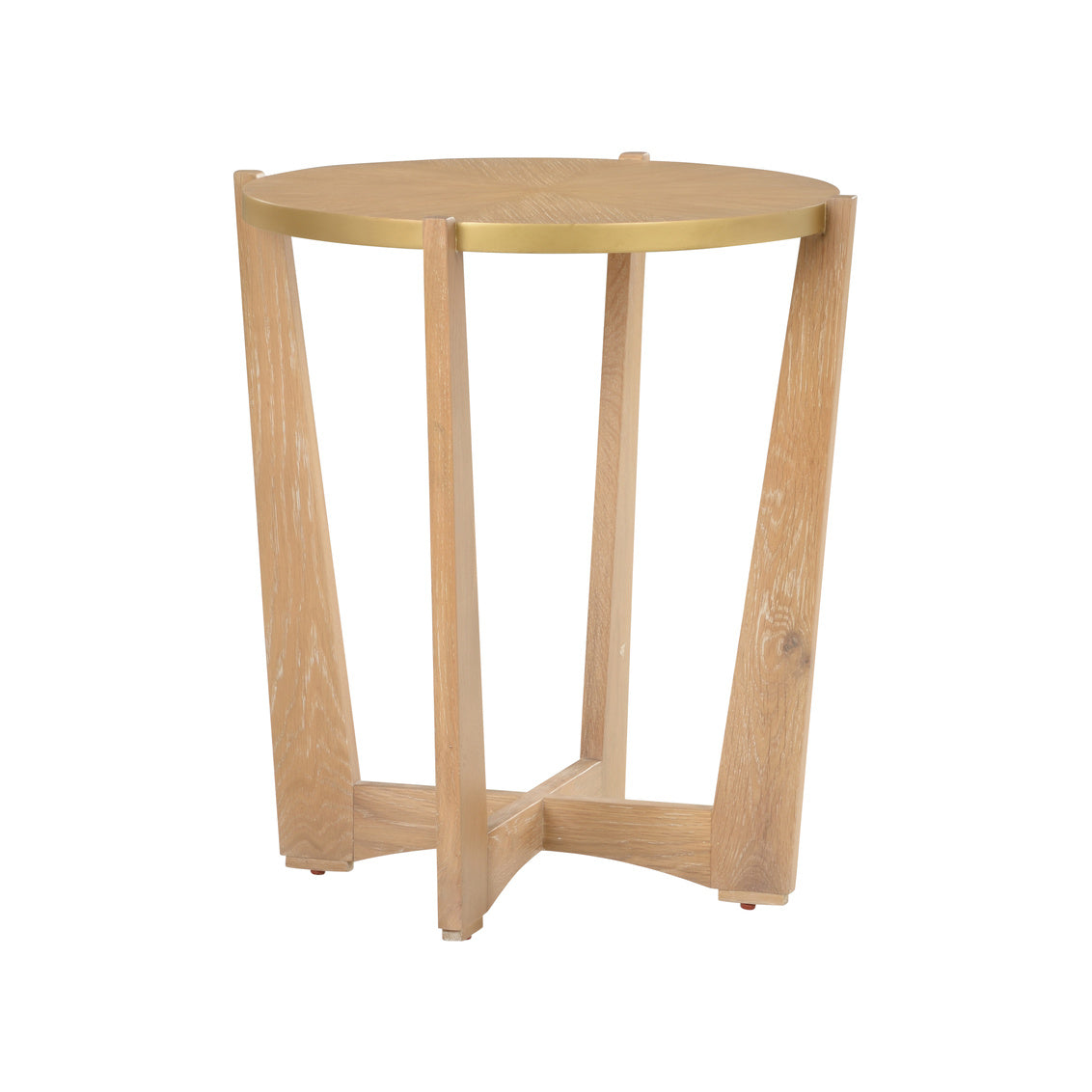 Ardoise Side Table - Cerused Oak in 27 / Wood - Chelsea House