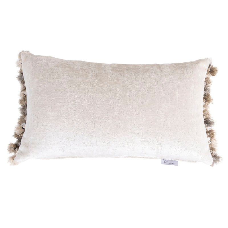 Afghan Moonstone Feather 18x18