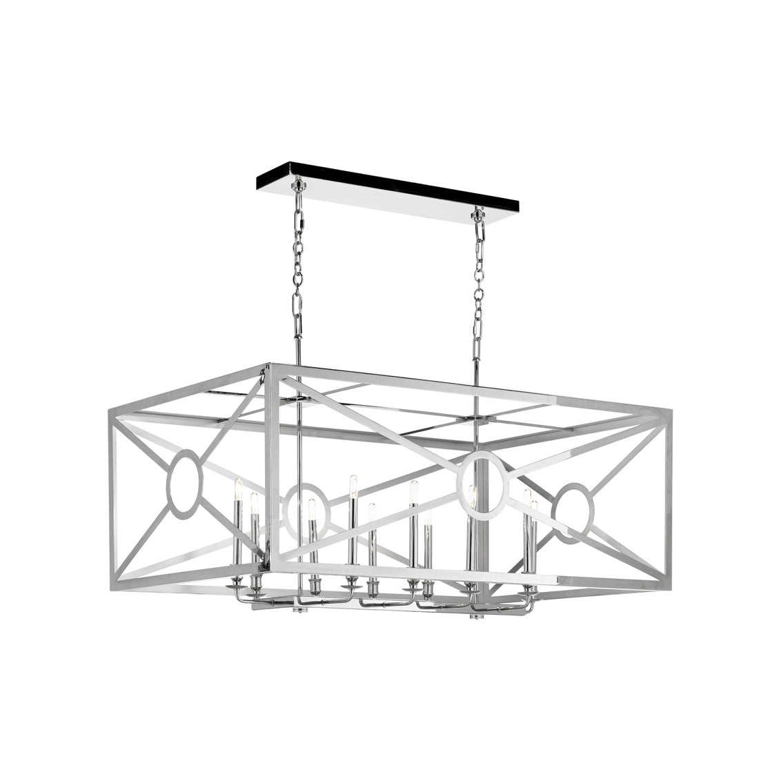 Chilton Grove Chandelier - Nickel