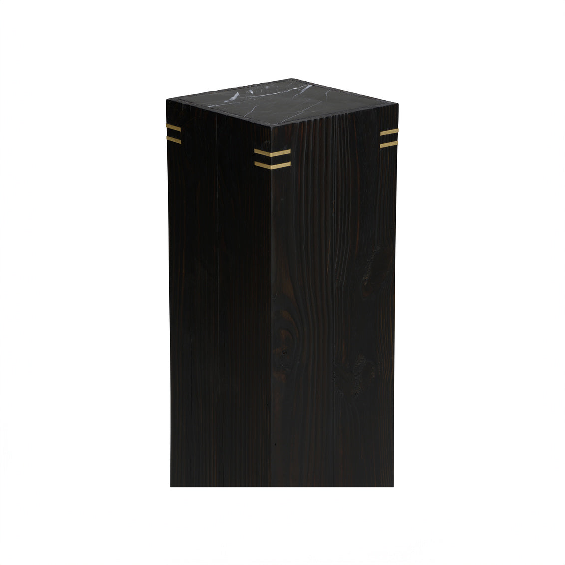 Shou Sugi Ban Pedestal - Tall