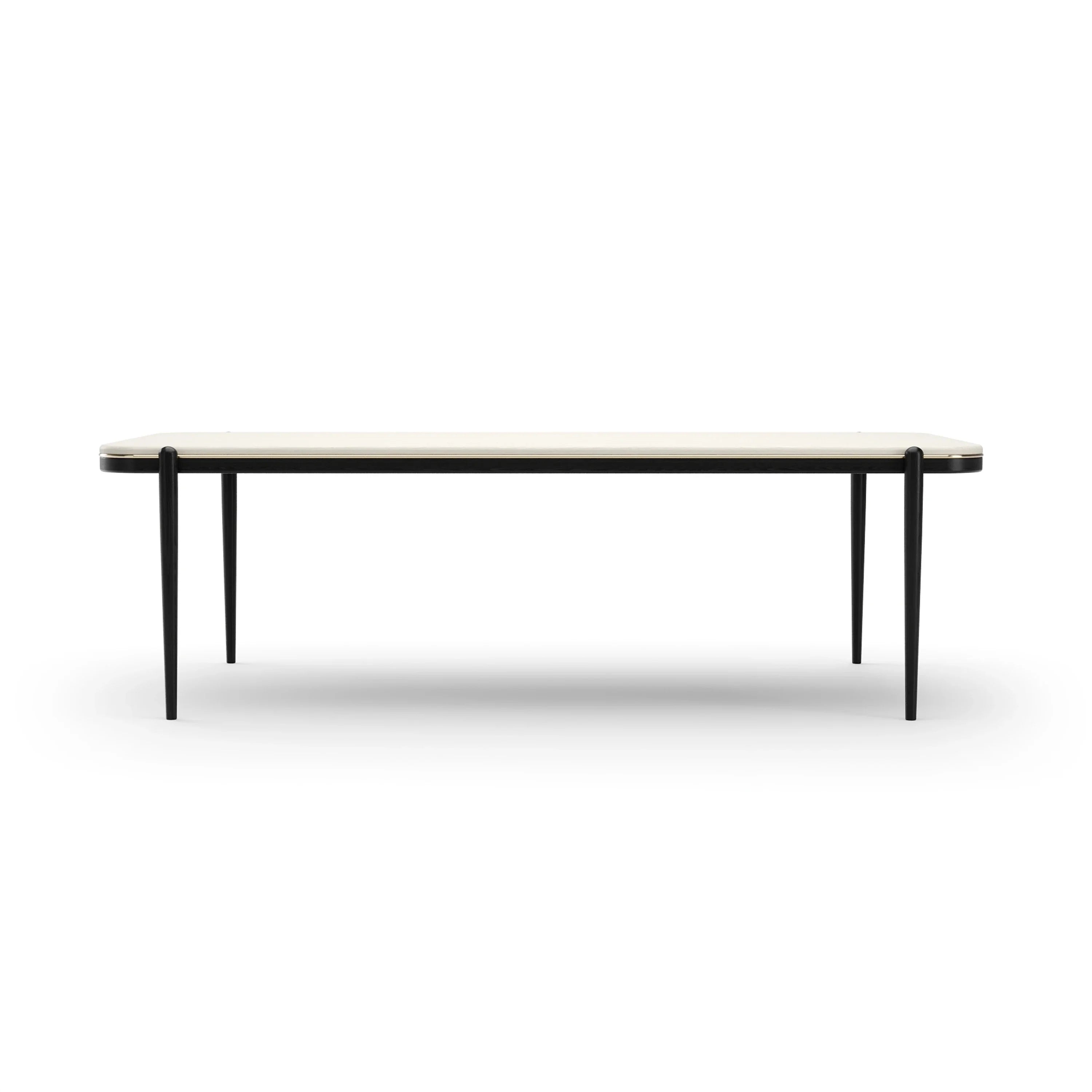 Madera Rec Dining Table - Opal – Dining Tables by Caracole | Sutter & Vale