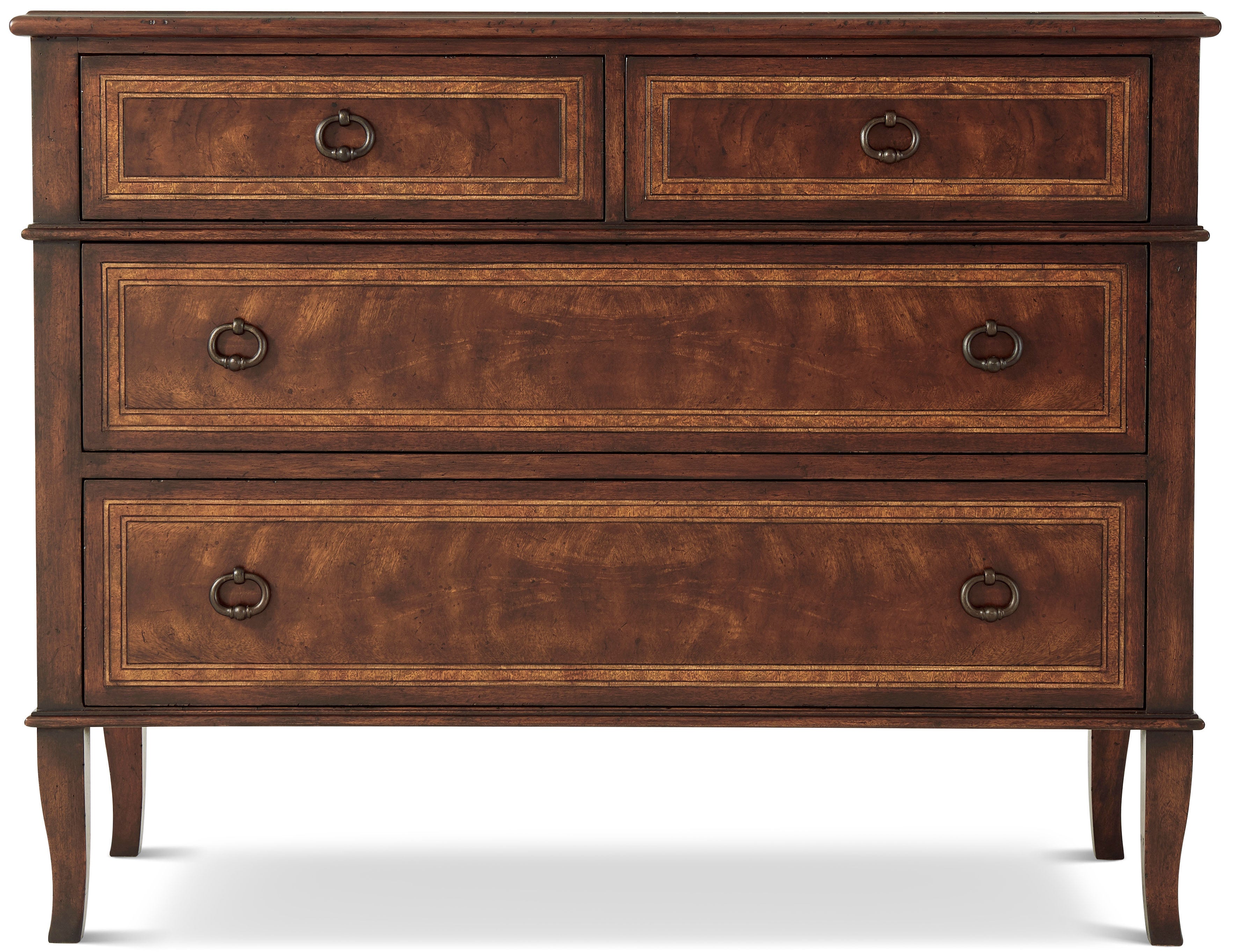 Brooksby Chest in Cerejeira Veneer, Mahogany - Theodore Alexander