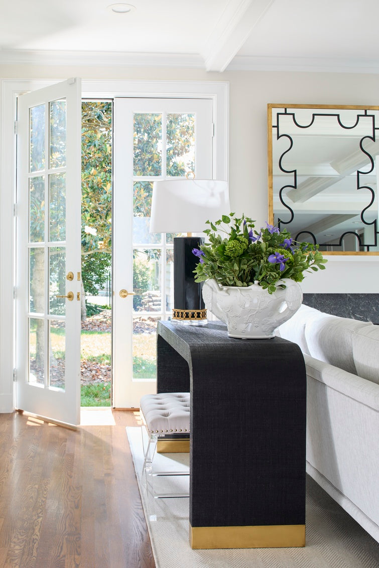 Vincennes Mirror - Gold in 46 / Iron - Chelsea House