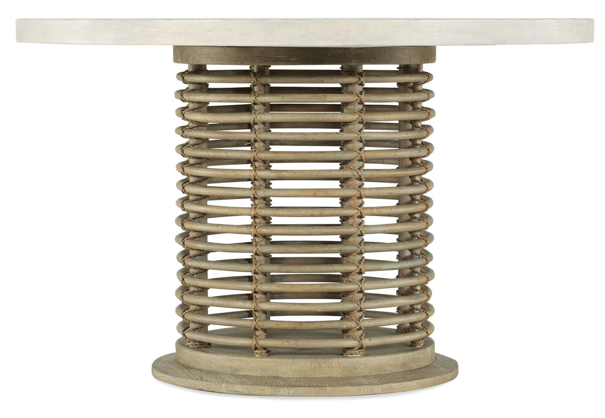 Surfrider Rattan Round Dining Table Base