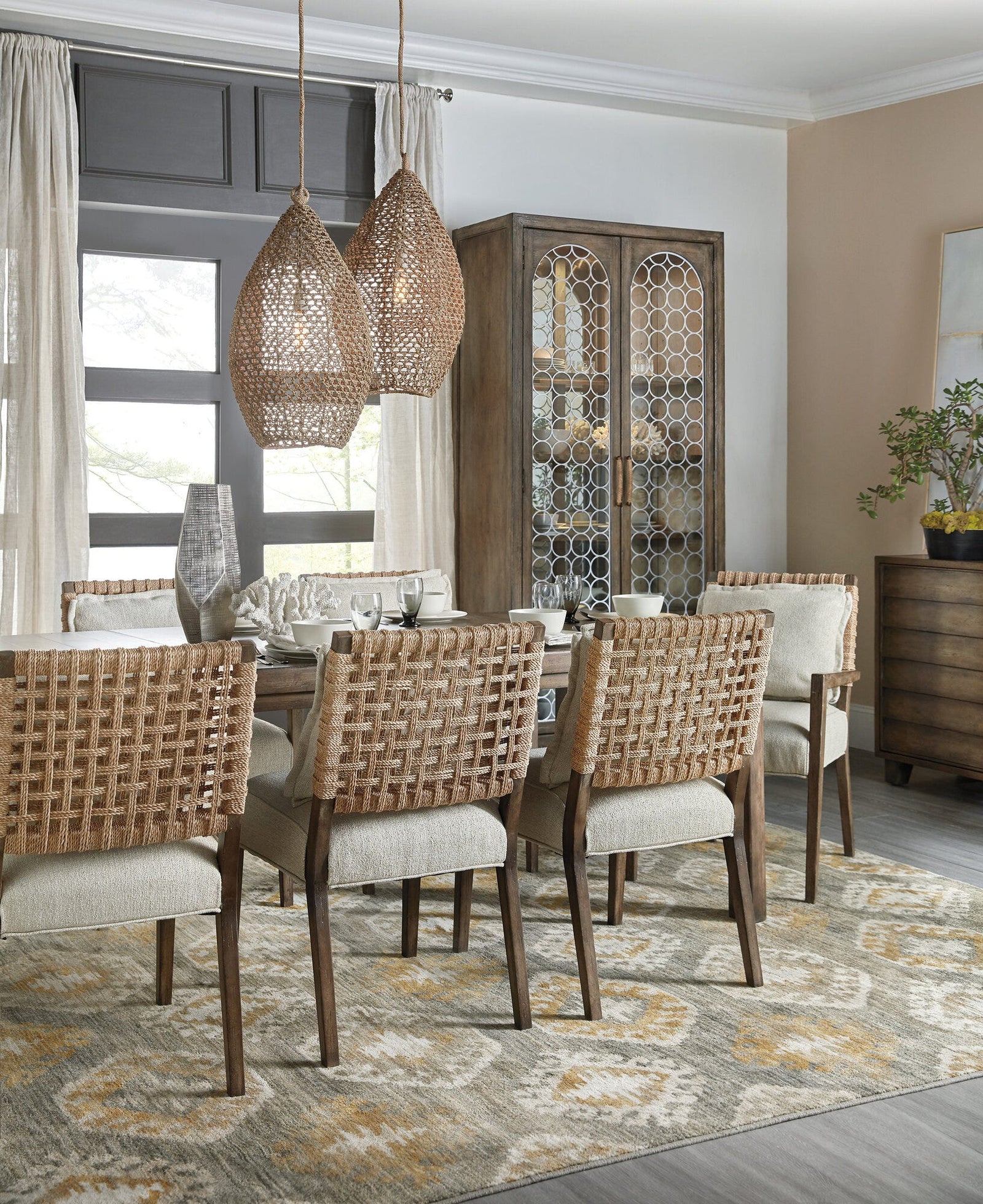 Sundance Woven Back Side Chair