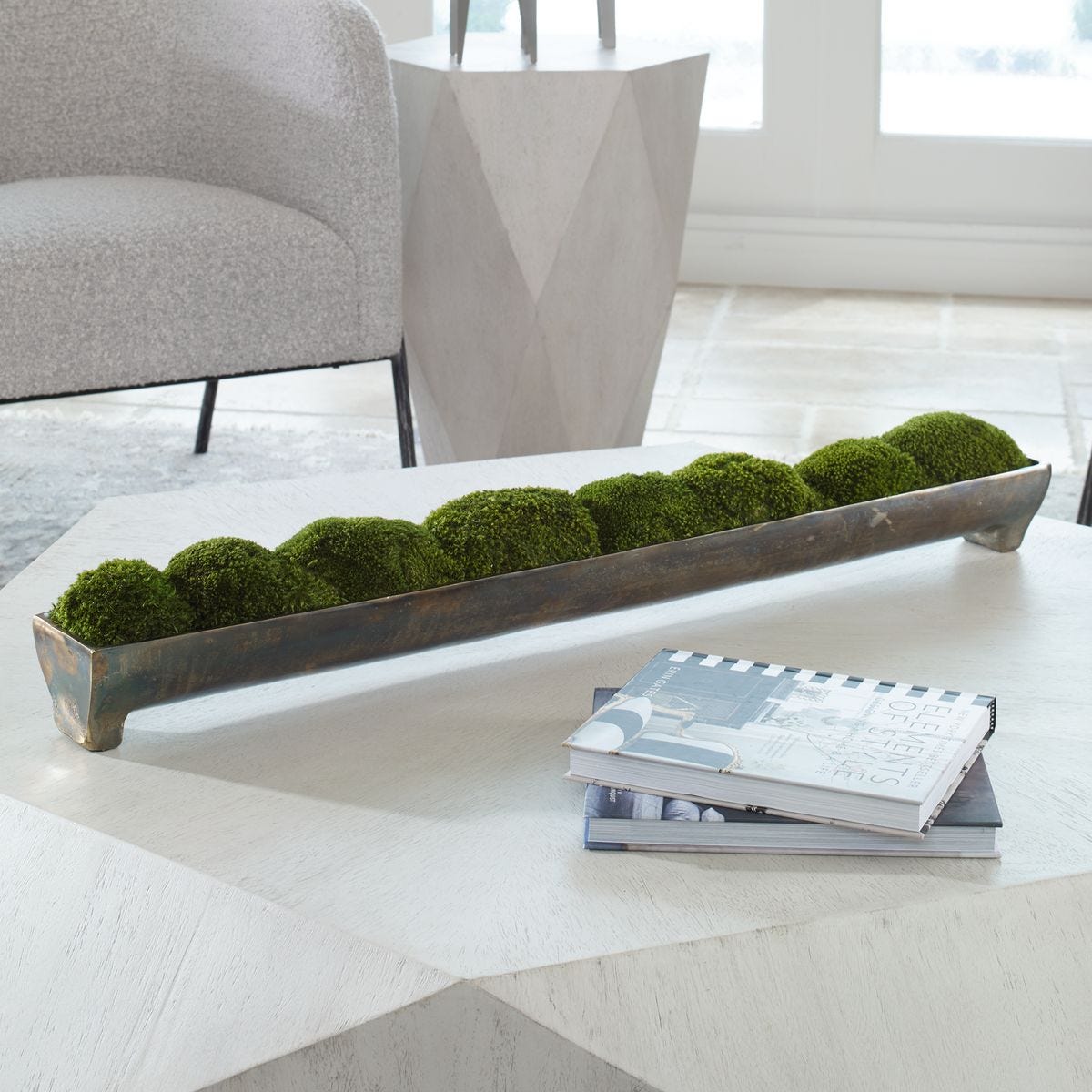Canal Moss Centerpiece, Large - Bronze