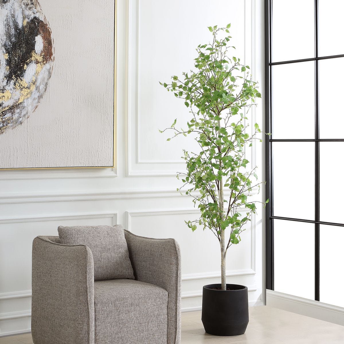 Boreal Potted Birch Tree