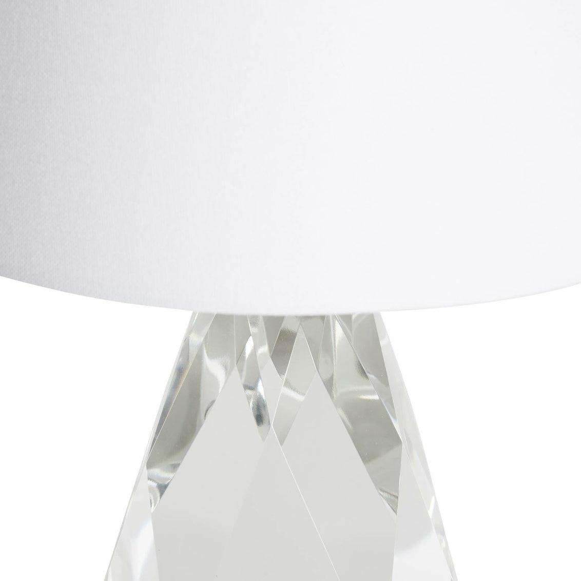 Collette Table Lamp in Clear/Polished Nickel / Crystal - Chelsea House