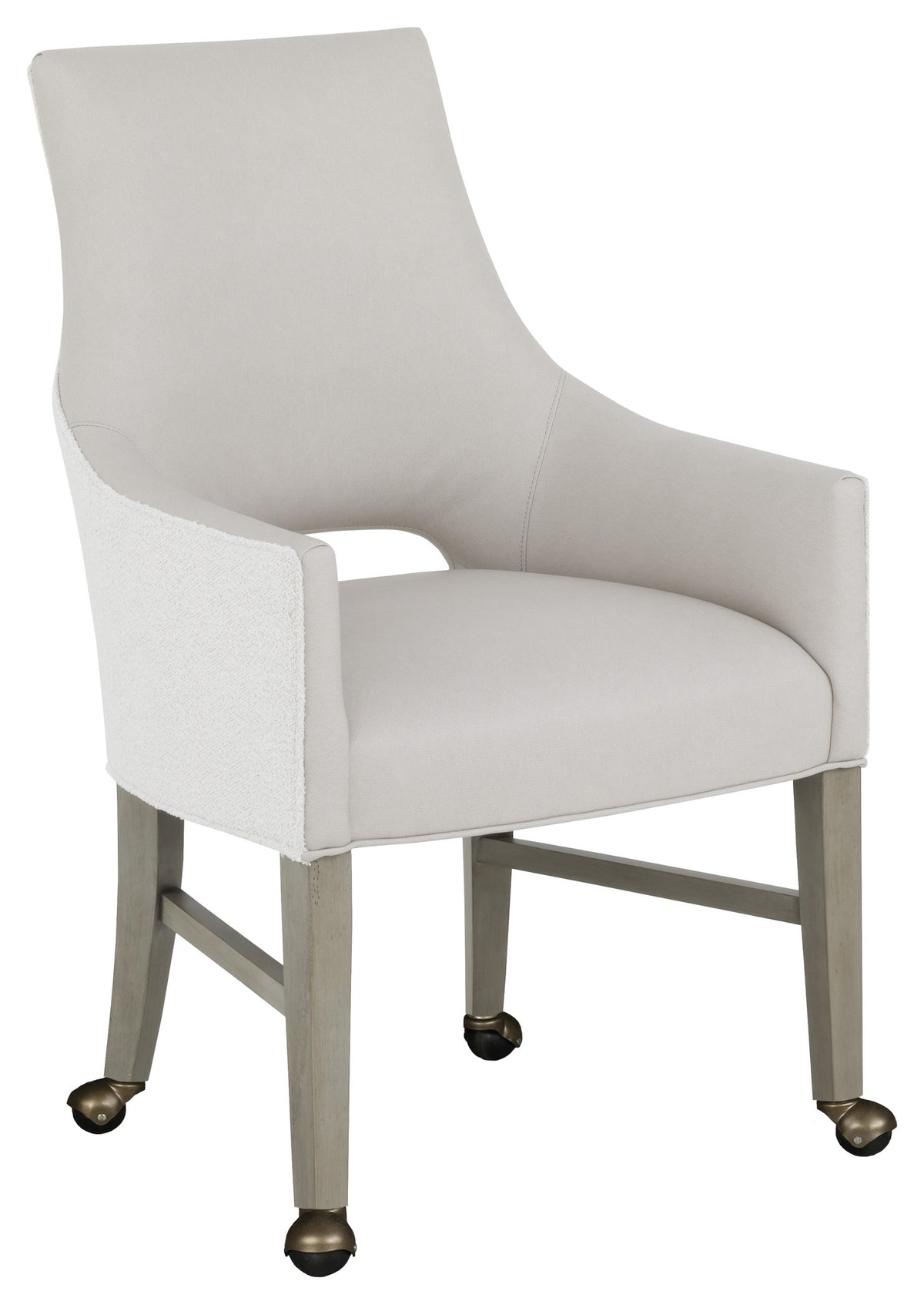 Dover Leather Arm Chair (L-6039-A4) - Fairfield Chair