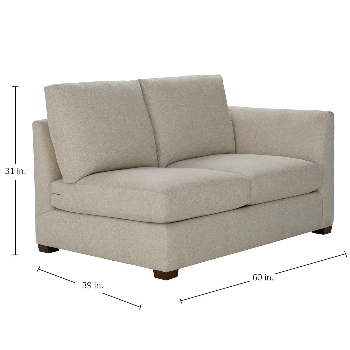 Burk RAF Loveseat