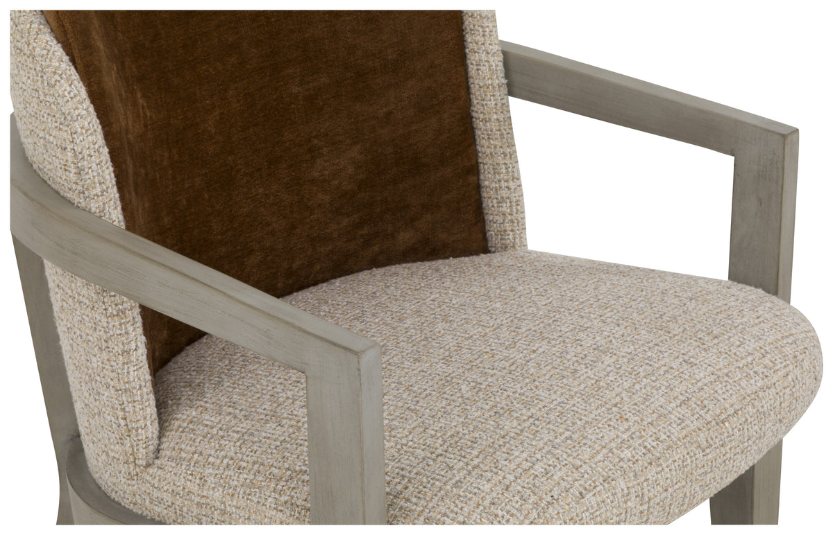 Keira Leather Arm Chair (L-6077-04) - Fairfield Chair