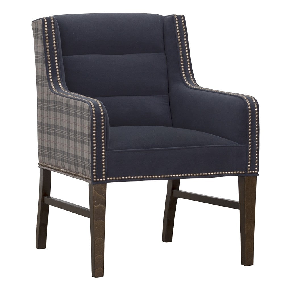Fiona Leather Occasional Chair (L-6092-01) - Fairfield Chair