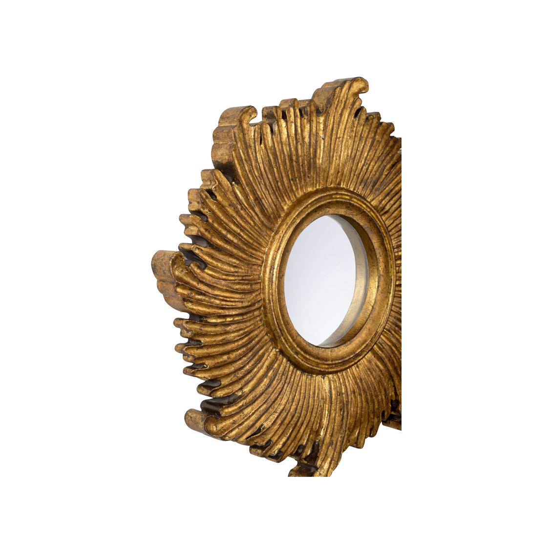 Daybreak Mirror in Antique Gold/Clear / Wood - Chelsea House
