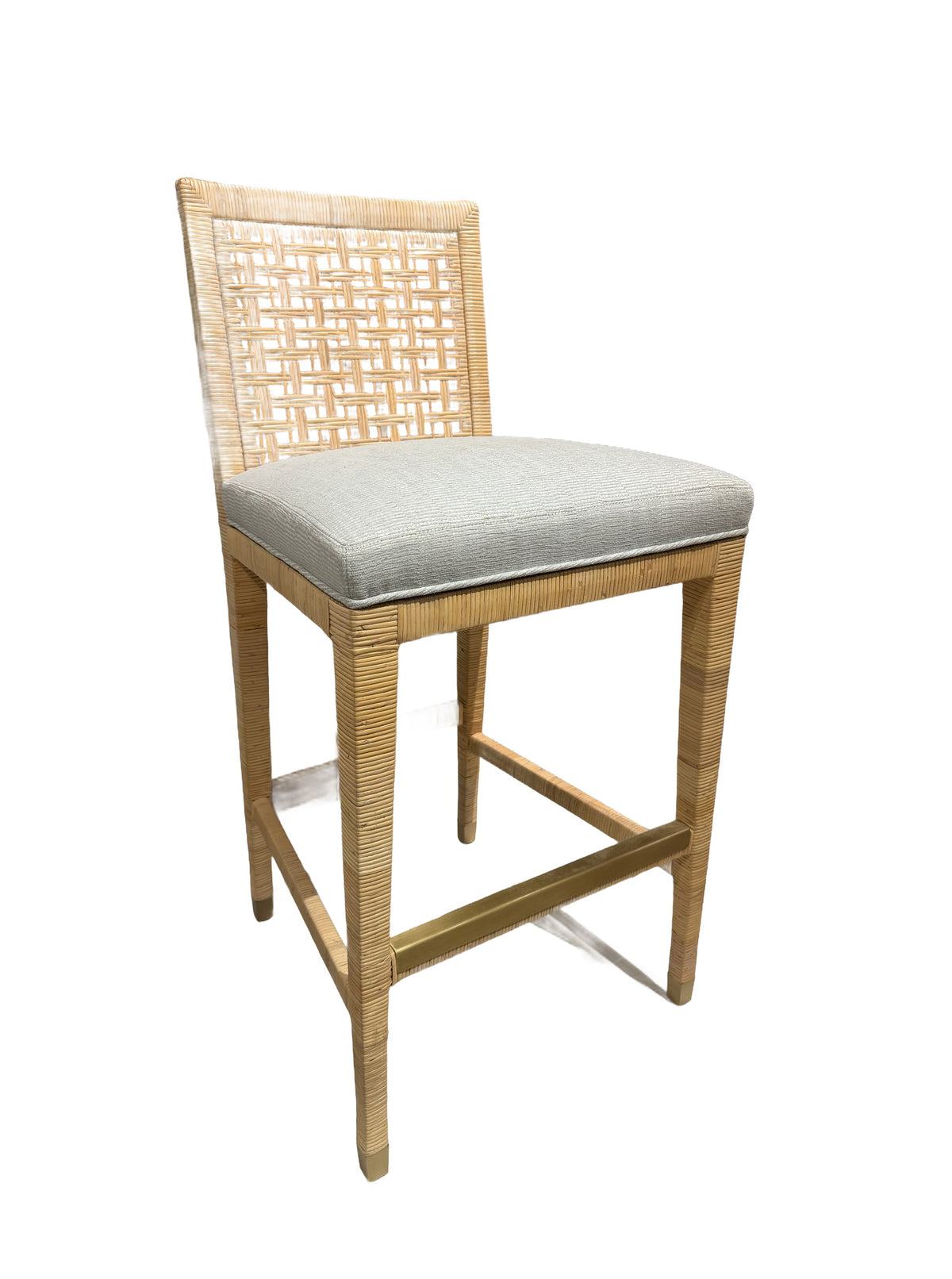 Charleston Bar Stool in Tradewind Mist