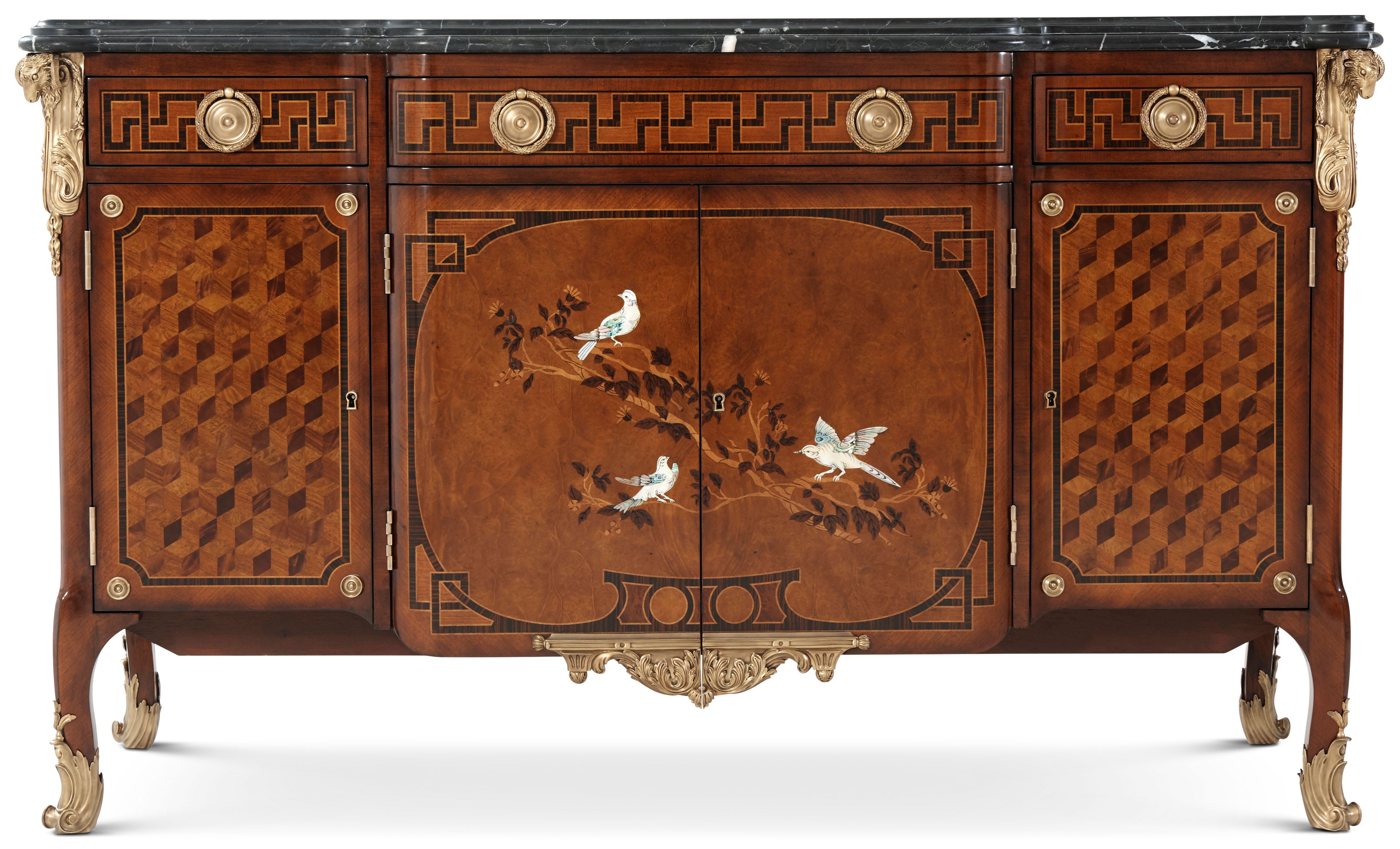 King's Aviary Decorative Chest | Theodore Alexander | Sutter & Vale