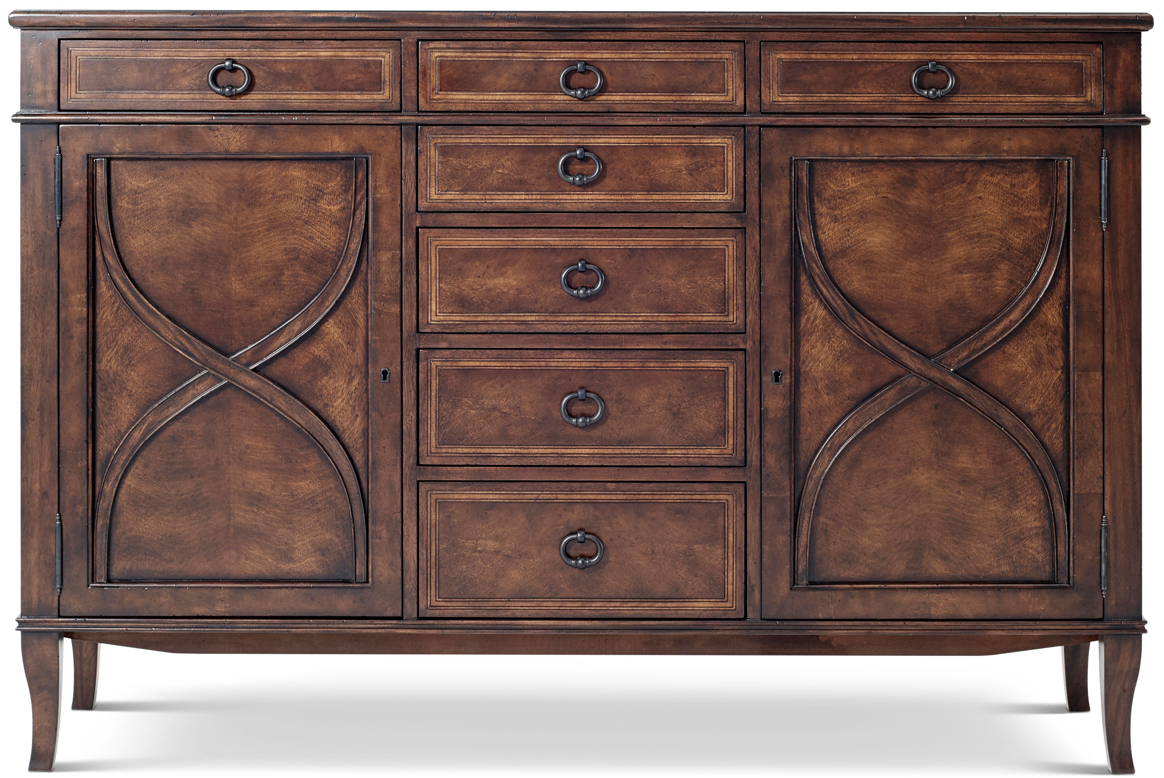Villa Olmo Buffet in Cerejeira Veneer, Mahogany - Theodore Alexander